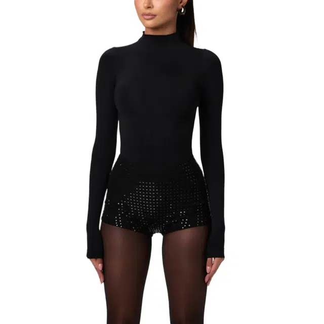NAKED WARDROBE Crystal Hot Pants