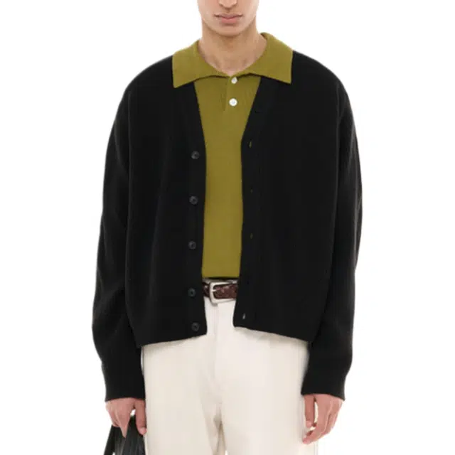 BESLOW NECK SHORT CARDIGAN