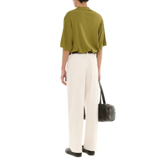 BESLOW LINEN BLENDED EASY PANTS