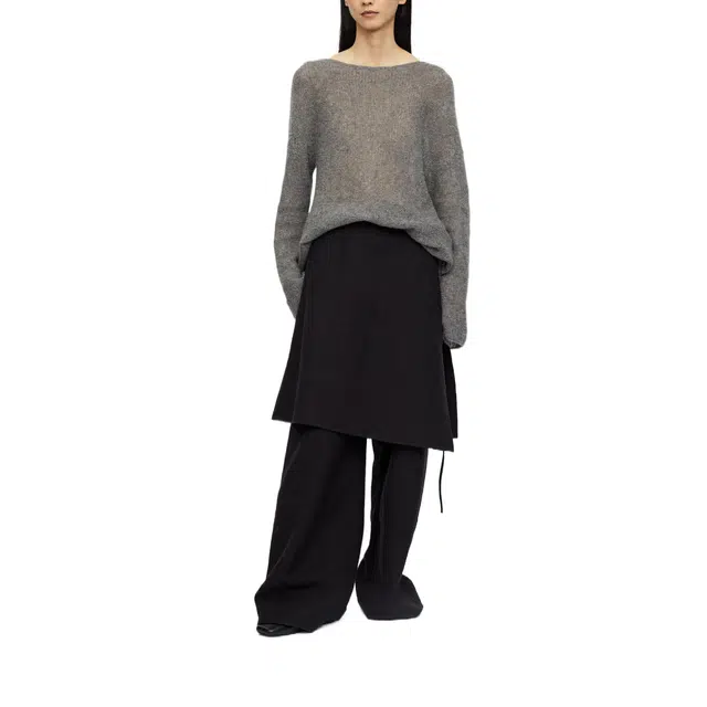RUOHAN CHARCOAL LENA SKIRT PANTS AW25