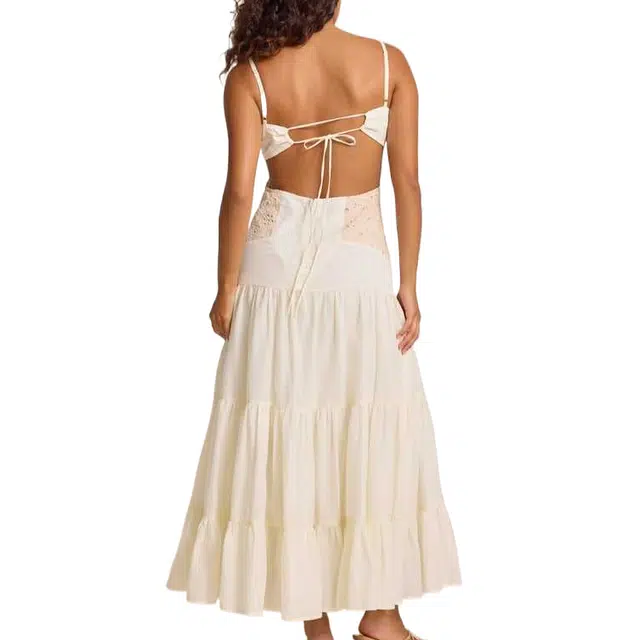 ALTAR'D STATE Crochet Maxi Dress Halston