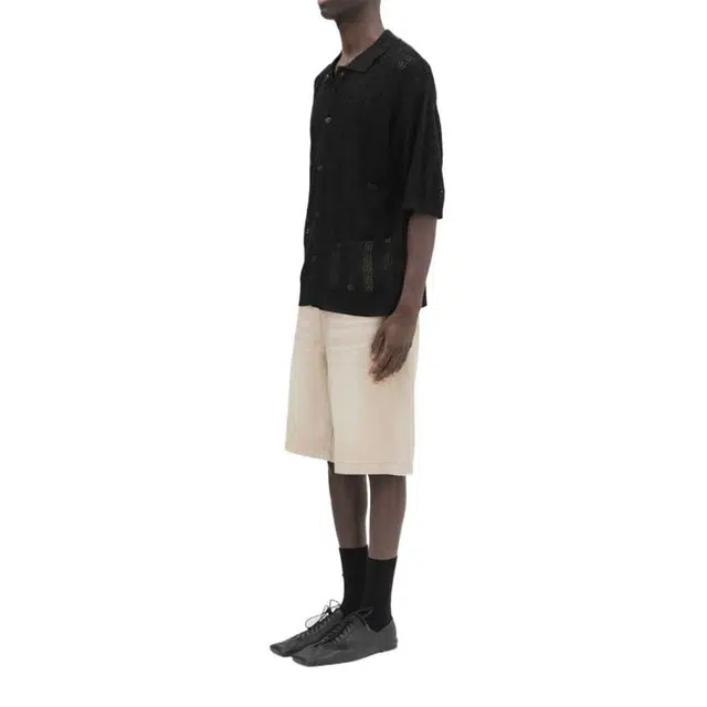 BESLOW WASHED DENIM SHORTS