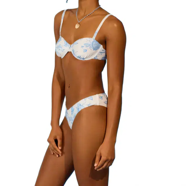 ALTAR'D STATE Blue Belle Eyelet Bottom
