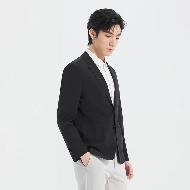 利郎 商务休闲纯色质感简约百搭防紫外线夏季防晒服 男款