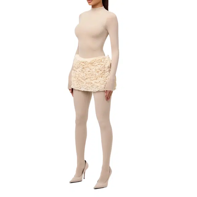 NAKED WARDROBE Roses Mini Skort