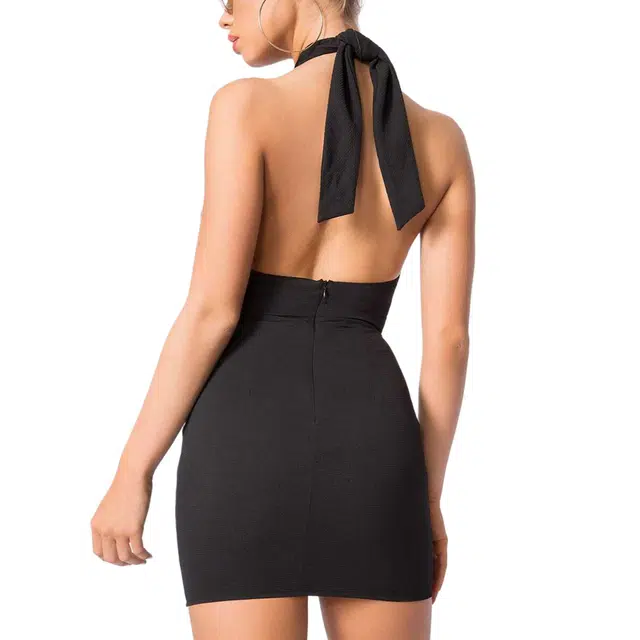 SUPERDOWN Dress Grace Cross Front