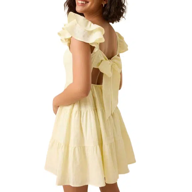 ALTAR'D STATE Dahlia Tiered Mini Dress