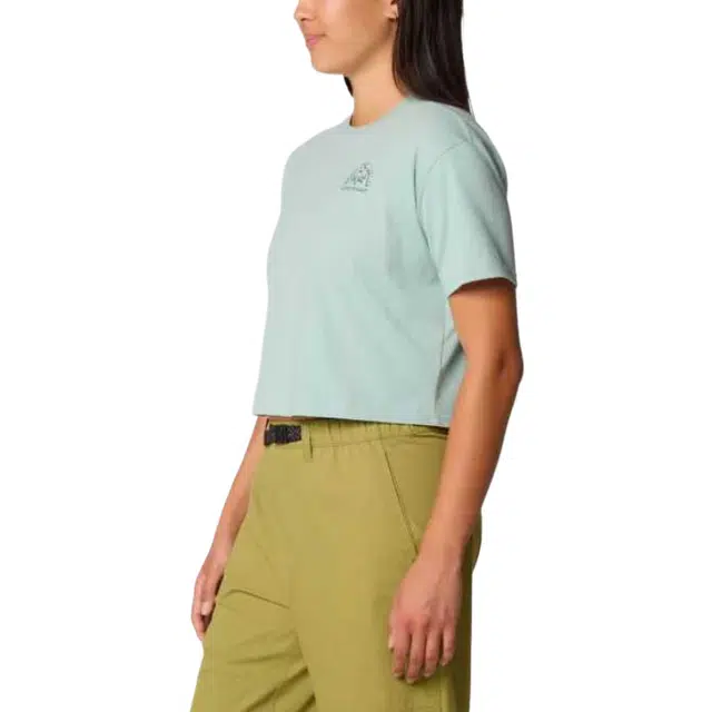 MOUNTAIN HARDWEAR Seek Floral Boxy Crop T