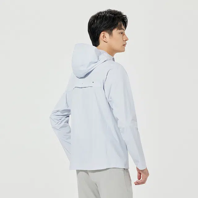 利郎 时尚都市简约连帽休闲百搭款轻薄防晒服 男款