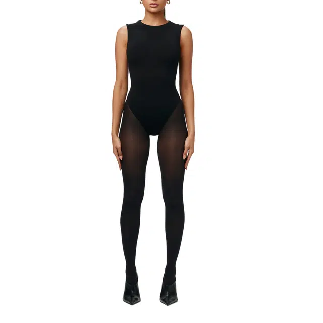 NAKED WARDROBE Sleeveless Sculpt Bodysuit NW