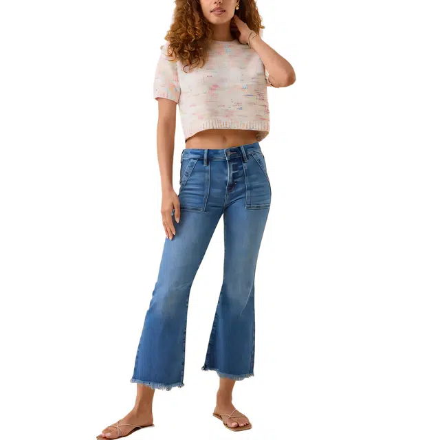 ALTAR'D STATE Jaylyn Front Pocket Crop Jeans
