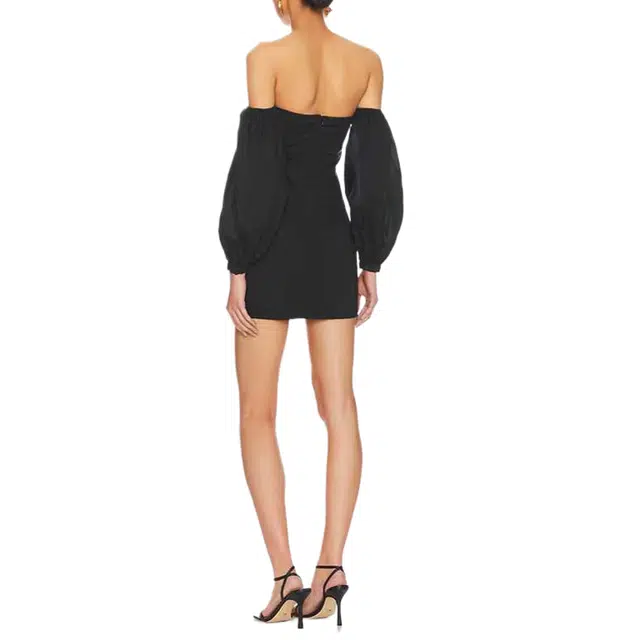 SUPERDOWN flynn ruched sleeve dress