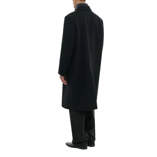 BESLOW OVERSIZED CASHMERE DOUBLE BREASTED COAT