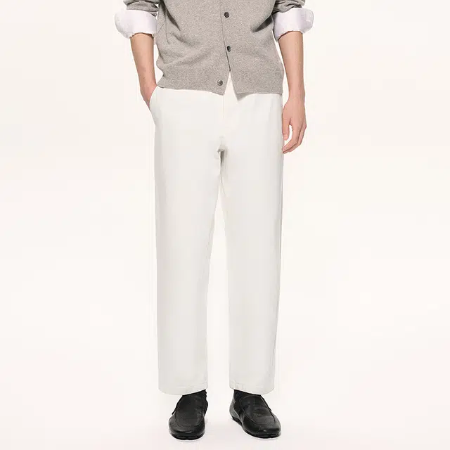 速写 秋季休闲时尚直筒裤潮流牛仔裤 男款