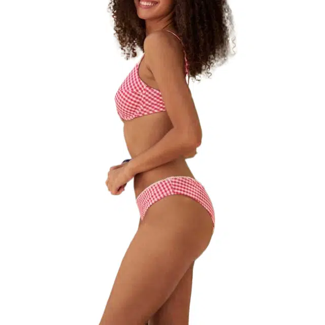 ALTAR'D STATE Shoreline Gingham Bikini Top
