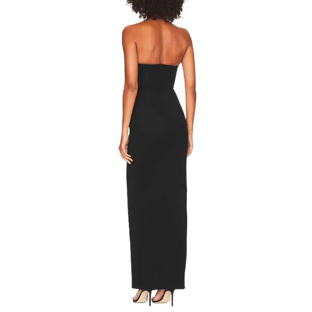 SUPERDOWN Gianna Sweetheart Slit Gown