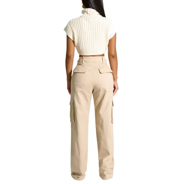 NAKED WARDROBE Twill Cargo Pant
