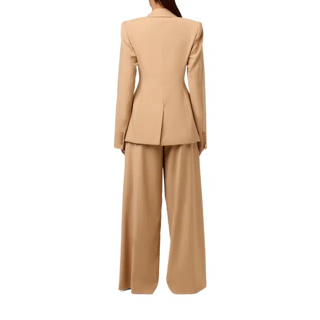 NAKED WARDROBE Pleated Wide-Leg Pant Suiting