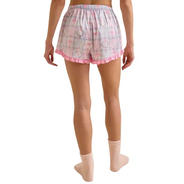 ALTAR'D STATE Sleep Shorts Kira Floral Bow