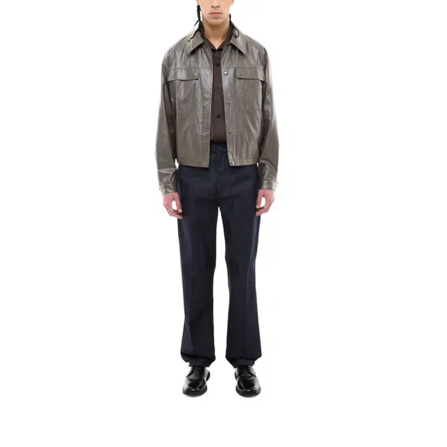 BESLOW COATED TRUCKER JACKET