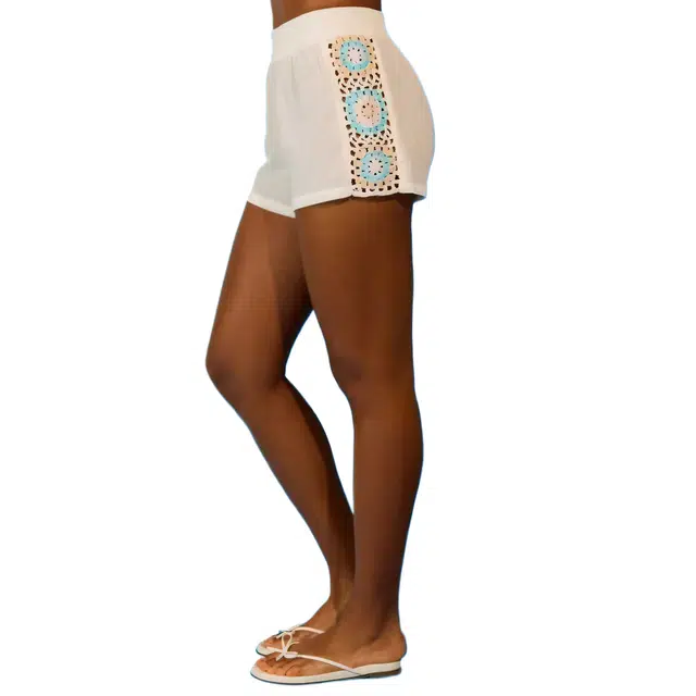 ALTAR'D STATE Solene Crochet Shorts