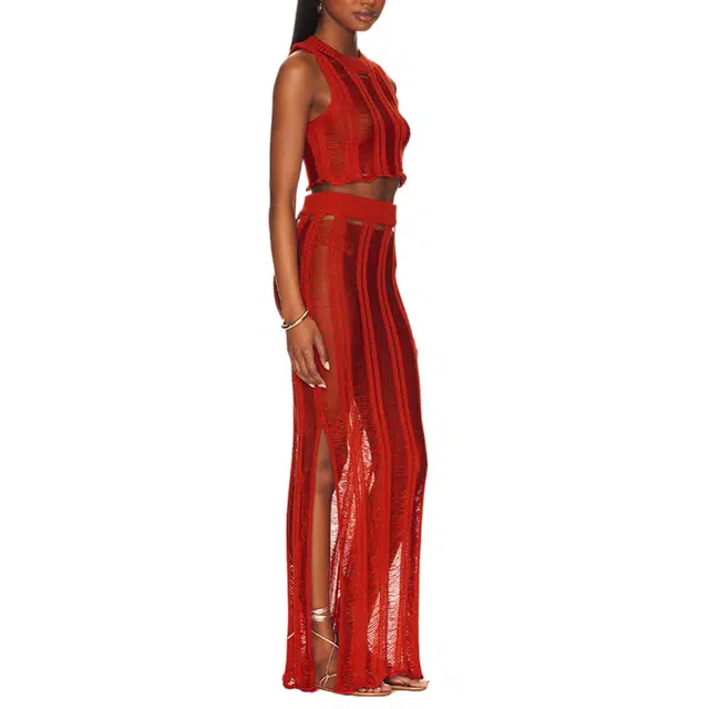 SUPERDOWN Tayla Maxi Skirt Set