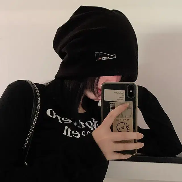 恩僾德 慵懒风大头围堆堆帽女秋冬季小众高颜值显脸小时尚护耳月子帽冷帽加大加宽包头帽 涤纶 帽子 男女同款情侣款