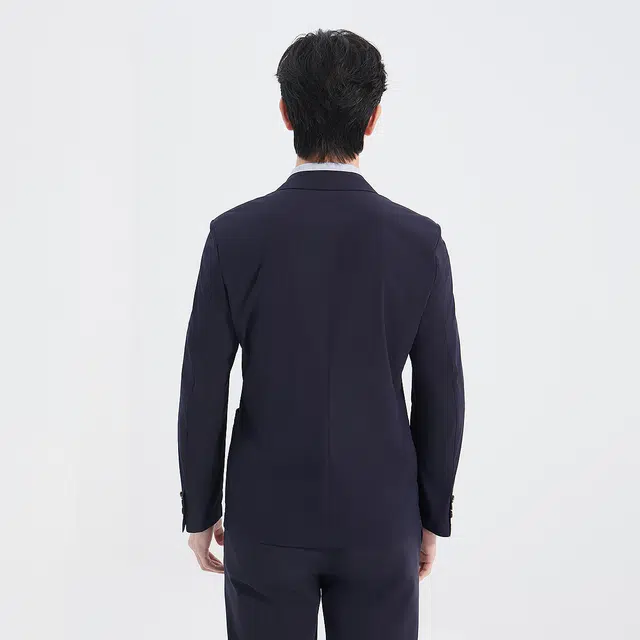 利郎 凉感纯色舒适商务休闲平驳领轻薄简约百搭夏季西装 男款