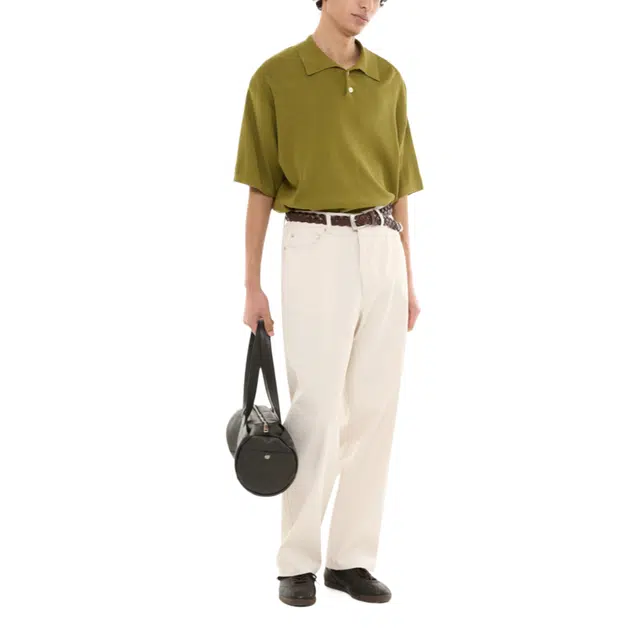 BESLOW LINEN BLENDED EASY PANTS