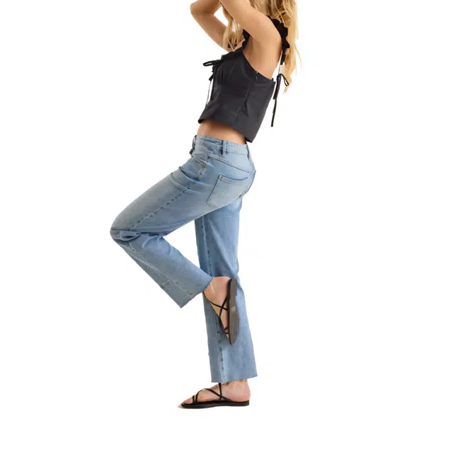 ALTAR'D STATE Kylee Ruffle Eyelet Top