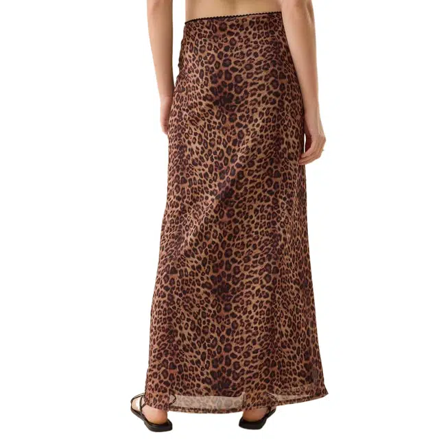 ALTAR'D STATE Maxi Skirt Francie Cheetah