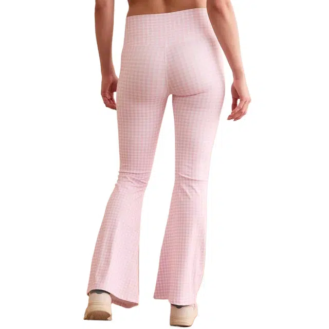 ALTAR'D STATE Gingham Flare Legging Step Up