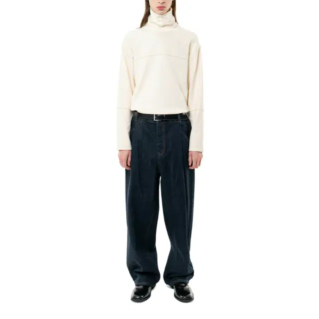 BESLOW LONG SLEEVE TURTLE NECK T-SHIRTS T