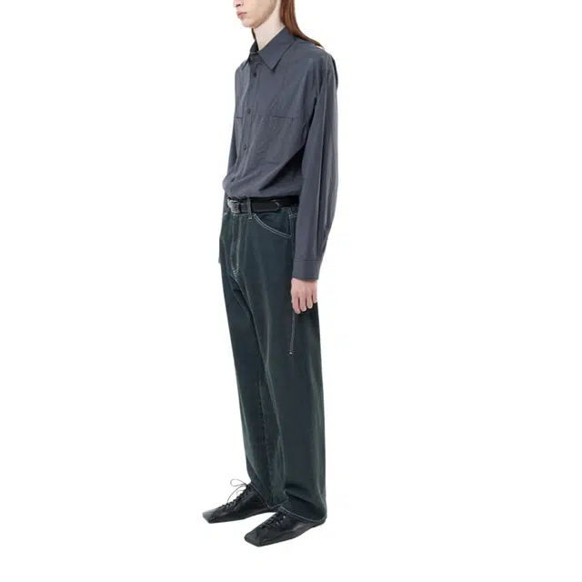 BESLOW SEAMLESS STITCHED JEAN