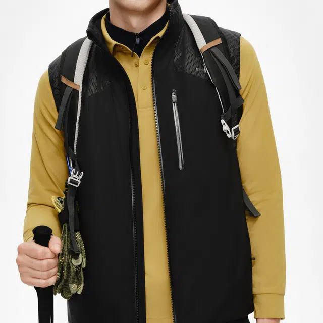 比音勒芬 秋休闲户外立领马甲背心 男款