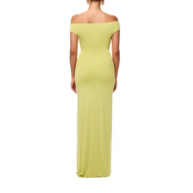NAKED WARDROBE Off-Shoulder Maxi Dress Smooth