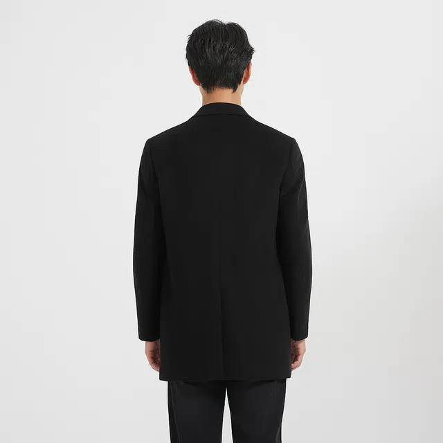 利郎 商务休闲中长款质感百搭冬季毛呢大衣 男款