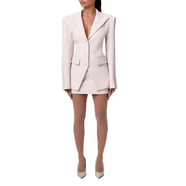 NAKED WARDROBE Power Shoulder Blazer Suiting