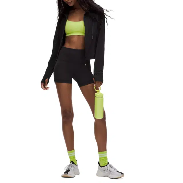 lululemon Define Cropped Hooded Jacket Mesh