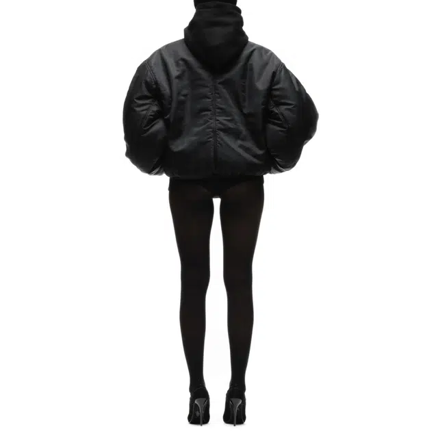 NOFAITH STUDIOS FENCING WAFFLE BOMBER JACKET