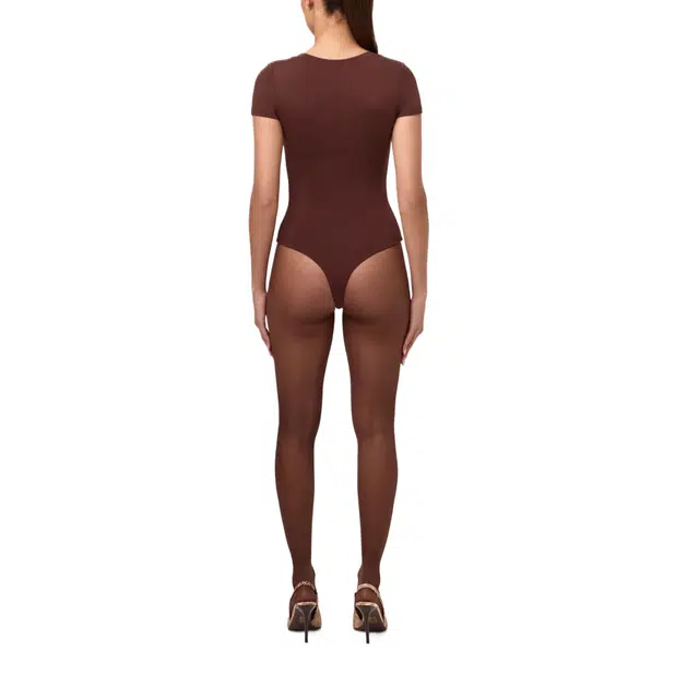 NAKED WARDROBE NW V-Neck Sculpt Bodysuit