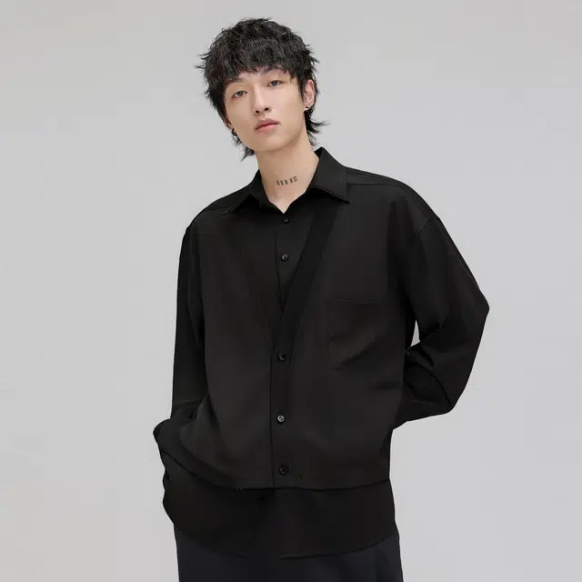 HERBEL Casual Layered Shirt