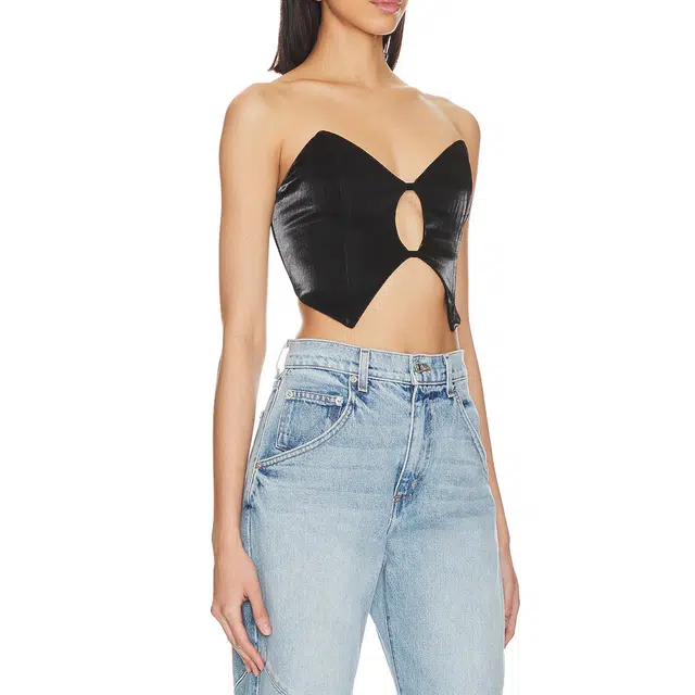 SUPERDOWN Cut Out Top Clara