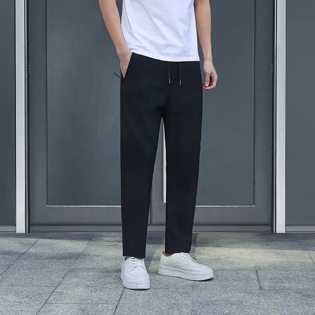 金盾 夏季九分裤百搭运动显高简约轻便休闲裤 男款