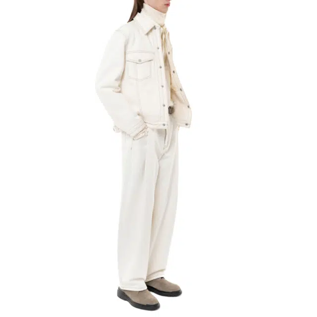 BESLOW CONE MILL DENIM STITCHED TRUCKER JACKET