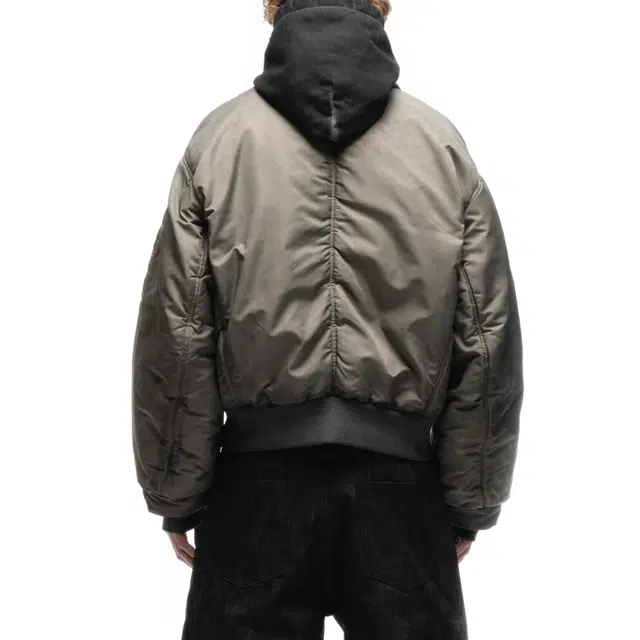 NOFAITH STUDIOS FENCING WAFFLE BOMBER JACKET