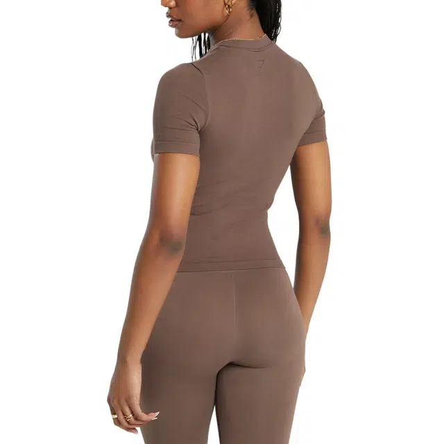 GYMSHARK Cotton Seamless T