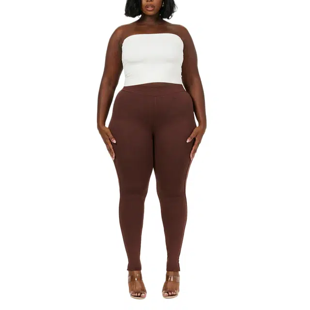 NAKED WARDROBE NW Tube Crop Top Curve