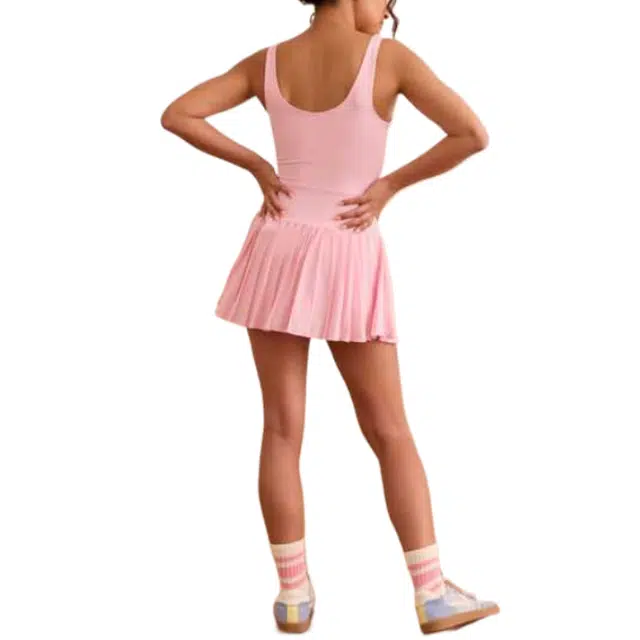 ALTAR'D STATE Sharp Move Pleated Dress