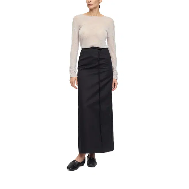 RUOHAN SLATE PENCIL SKIRT AW25